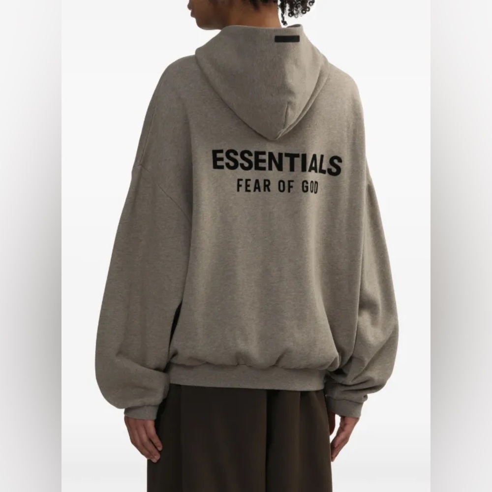 Fear of God Essentials Gray Hoodie
